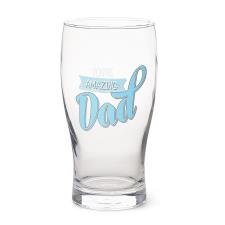 Amazing Dad Me to You Bear Beer Glass Image Preview